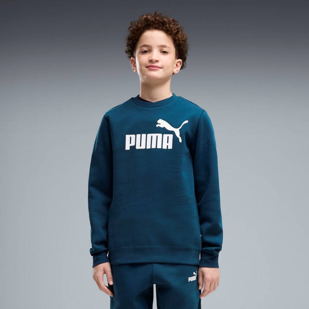 PUMA ESS NO.1 LOGO CREW SWEAT SUIT  FL B