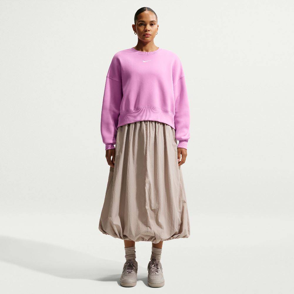 NIKE WOMENS PHOENIX FLEECE OVERSIZE CREW