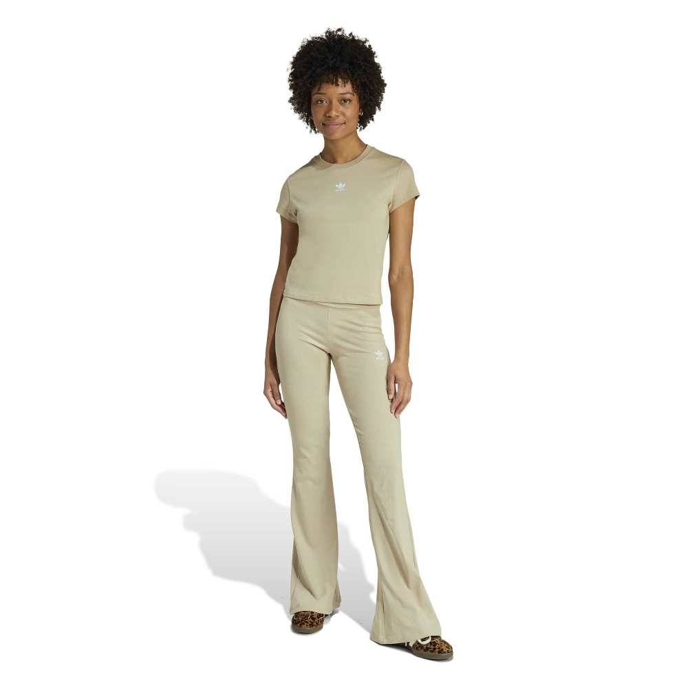 ADIDAS ESS RIBBED FLARE LEGGINGS