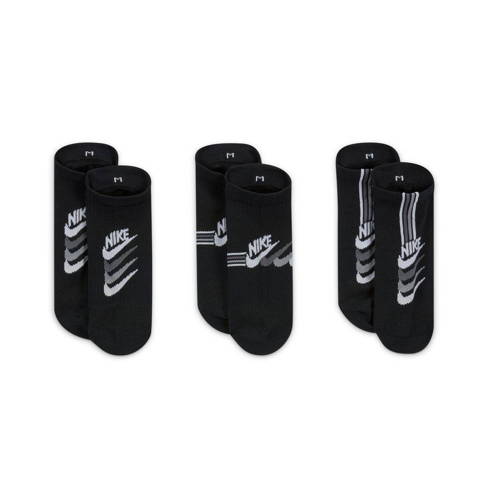NIKE EVERYDAY PLUS LIGHTWEIGHT 3-PAIRS SOCKS