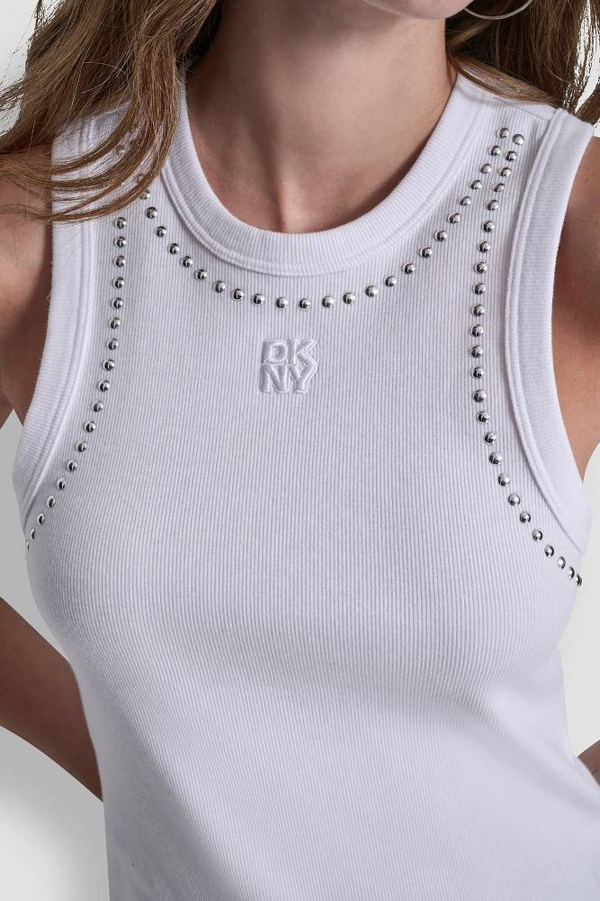 DKNY DOME STUDS TANK