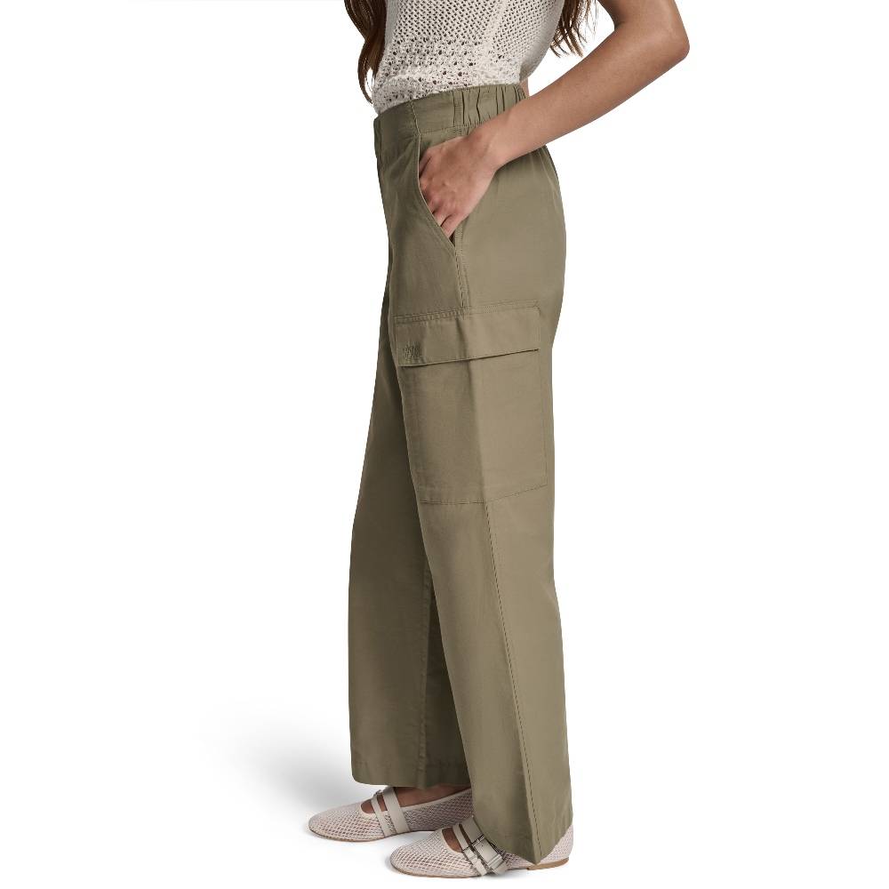 DKNY HIGH-RISE STRAIGHT-LEG CARGO PANT
