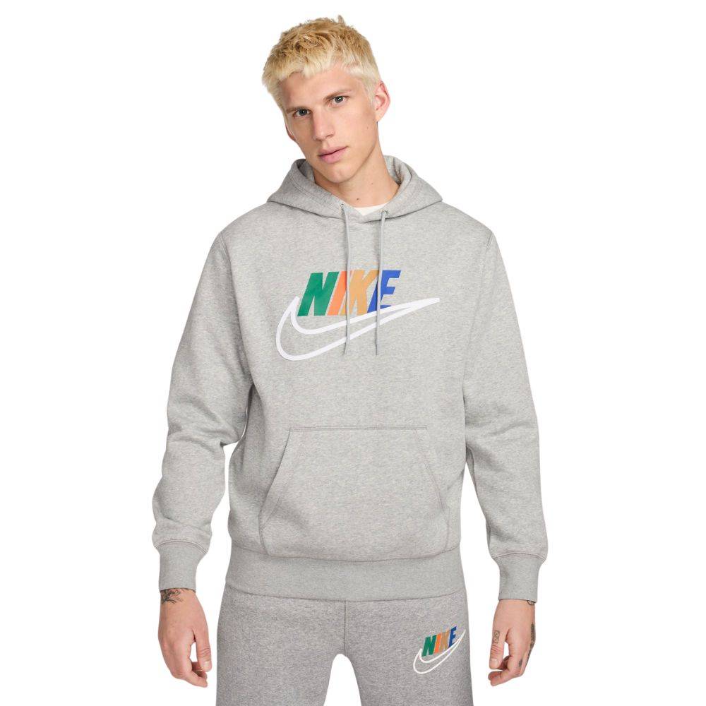 NIKE CLUB FUTURA MULTI-COLOR LOGO HOODIE
