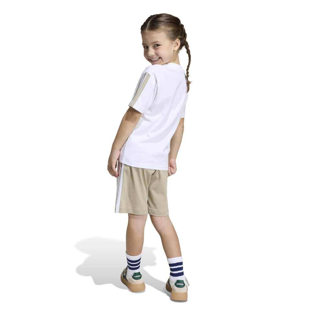 ADIDAS LITTLE KIDS ESSENTIALS T-SHIRT SET
