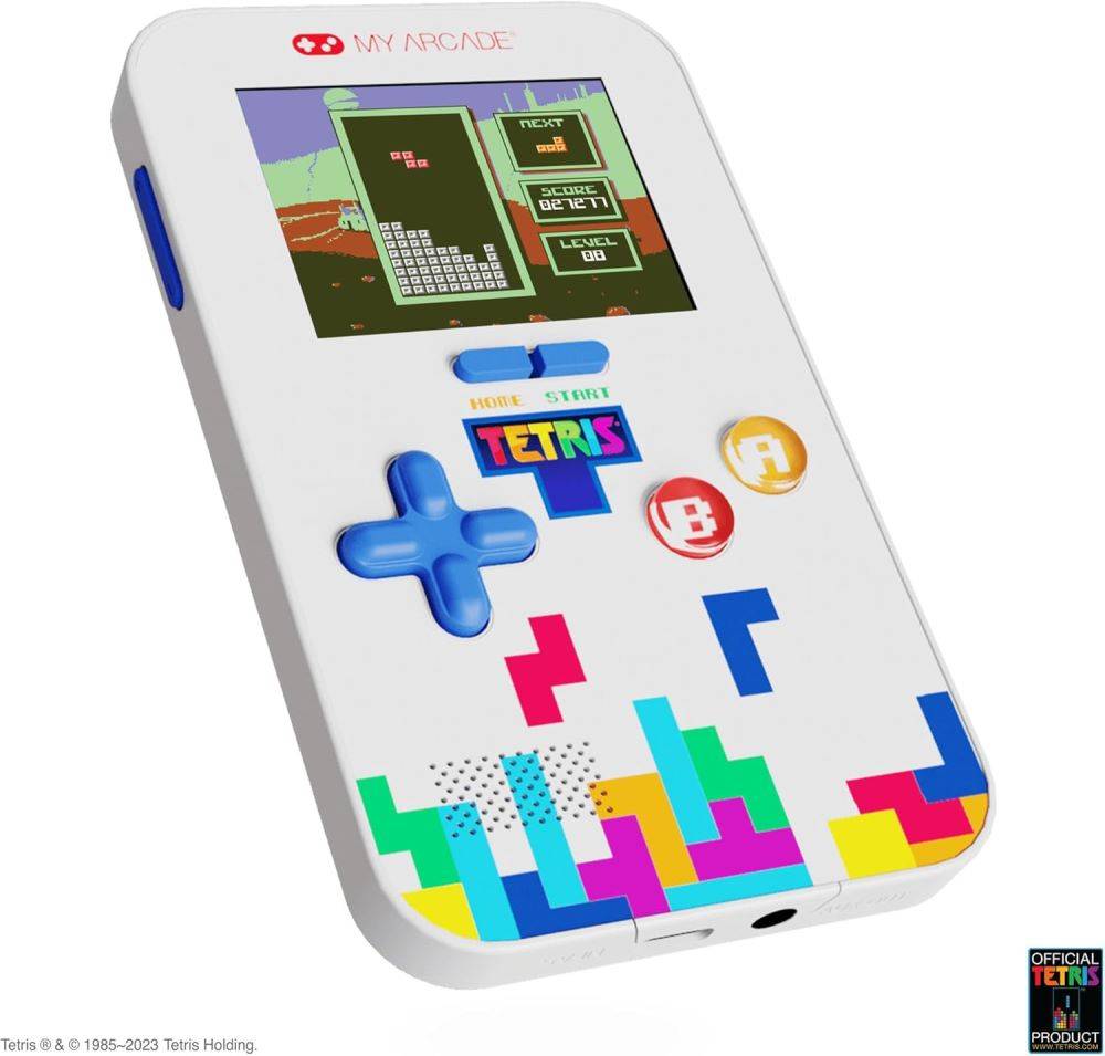 MY ARCADE GO GAMER TETRIS PORTABLE VIDEO GAME SYSTEM (301 GAMES IN 1)