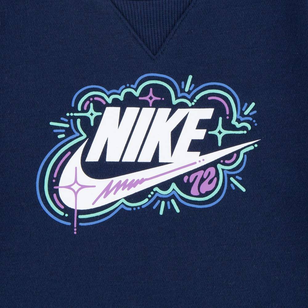 NIKE SPORTSWEAR INFANT ART OF PLAY ICON ROMPER
