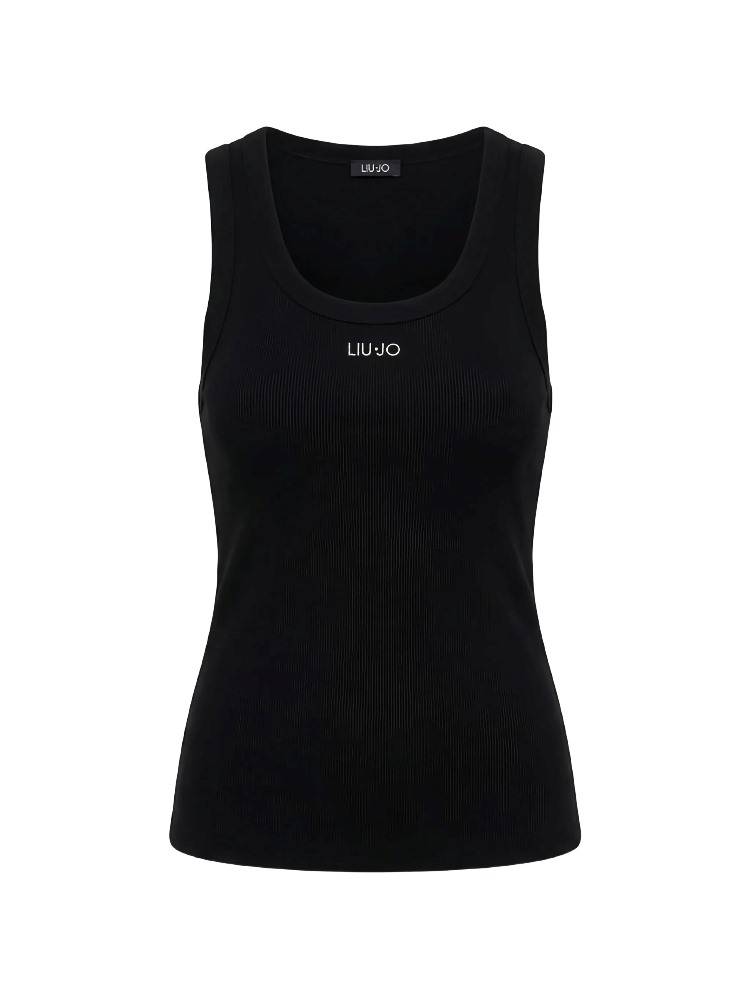 LIU JO RIBBED TANK TOP