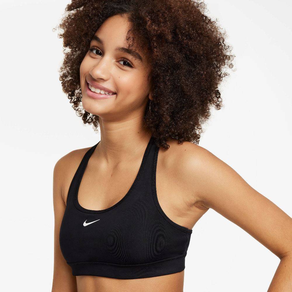 NIKE GIRLS PRO DRI-FIT SWOOSH BRA