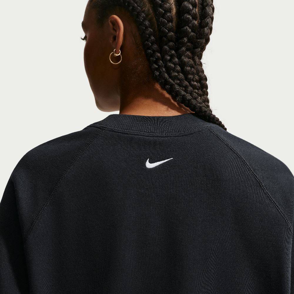 NIKE WOMENS NSW LOOSE SHORT-SLEEVE FRENCH TERRY TOP