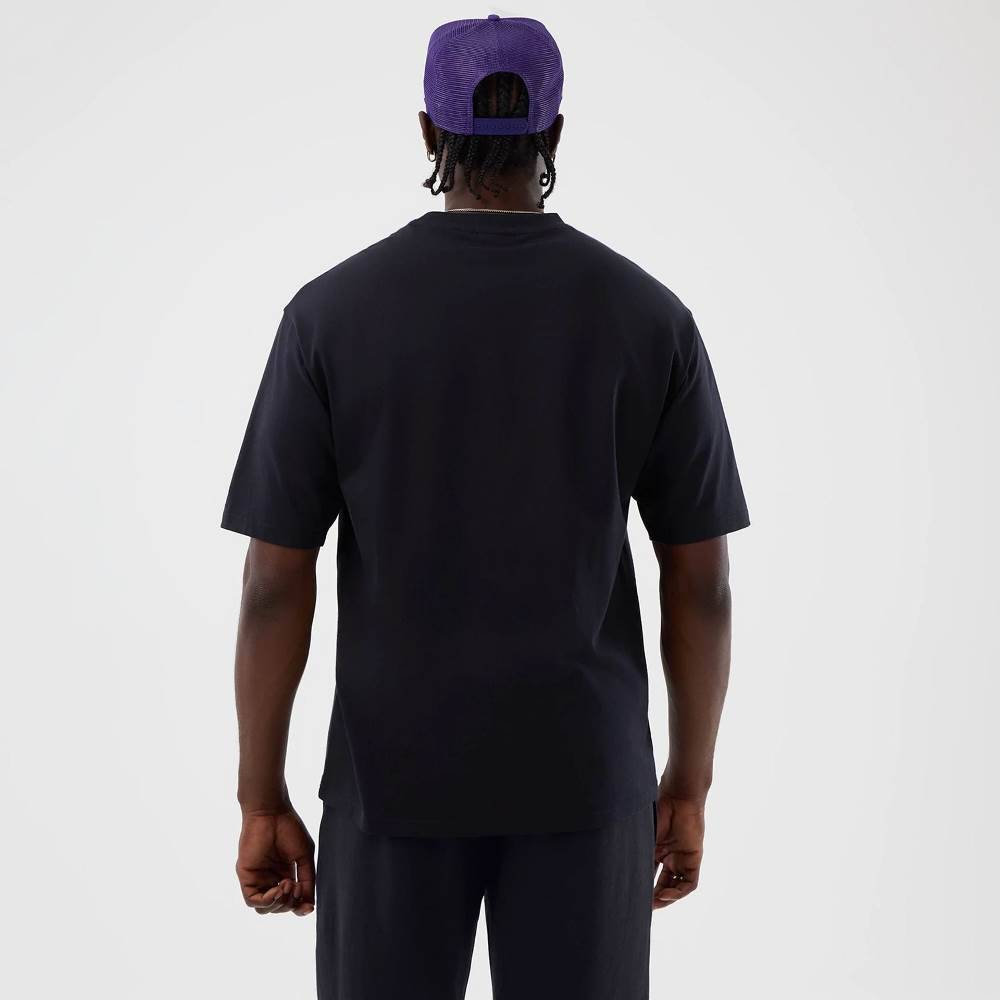 NEW ERA NBA CORE PLUS HD OVERSIZED TEE LOS ANGELES LAKERS