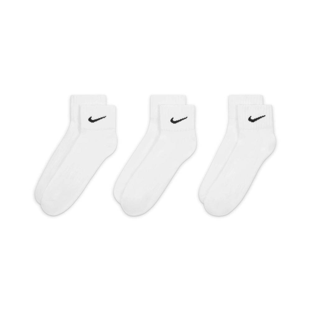NIKE UNISEX CUSHION QUARTER 3-PAIRS SOCKS