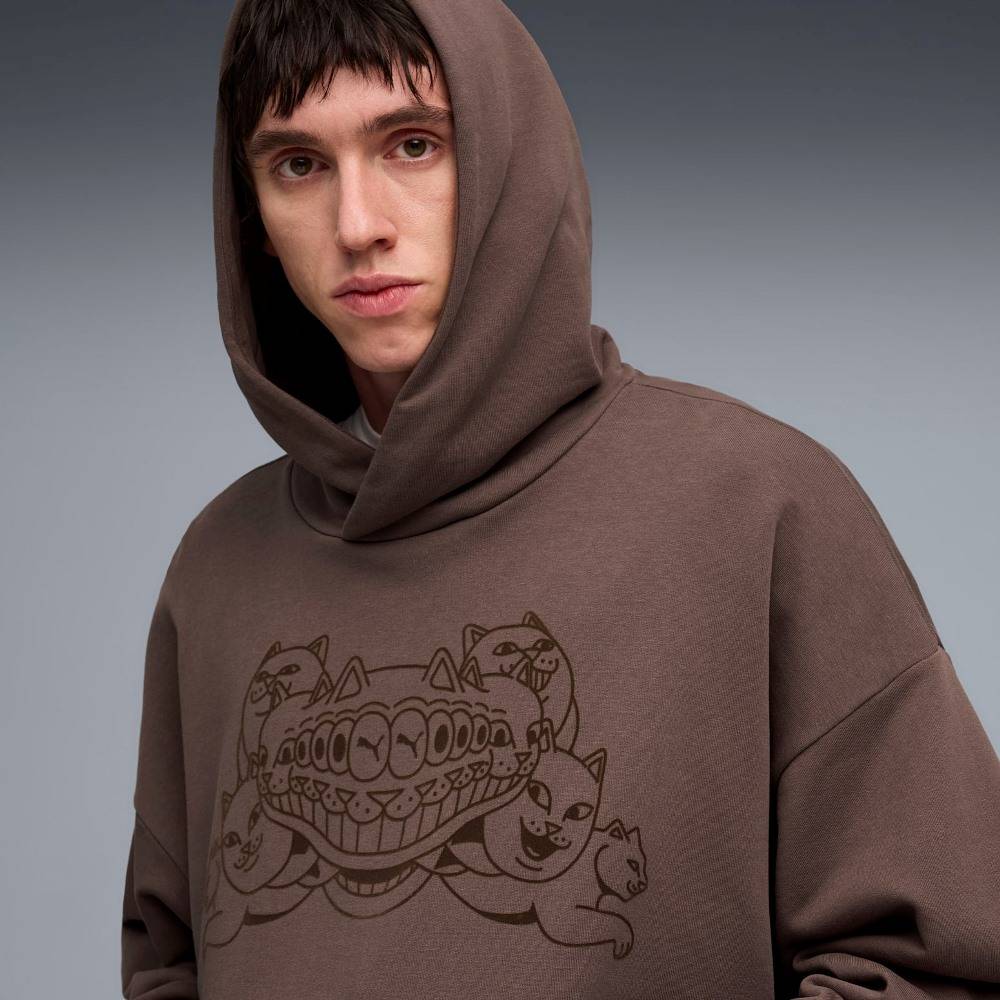 PUMA X RIPNDIP BOXY GRAPHIC HOODIE TR