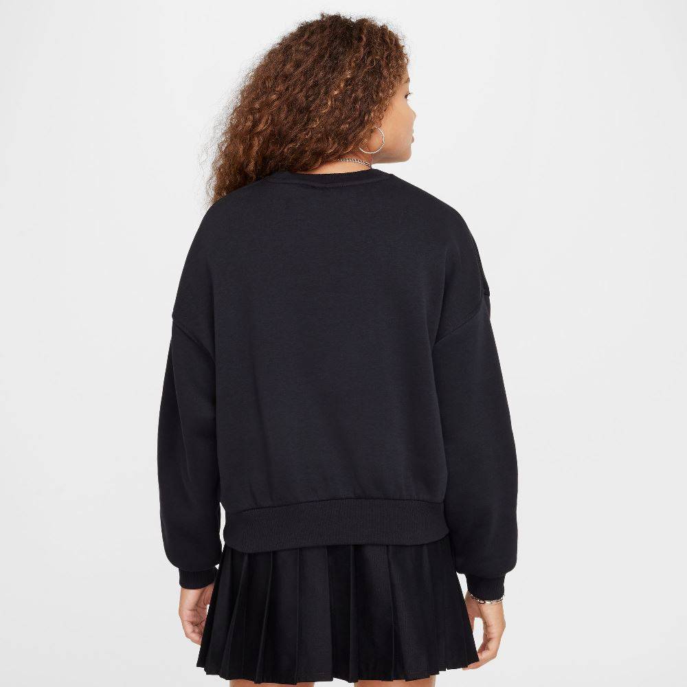 NIKE GIRLS NSW FLEECE BOXY CREW-NECK