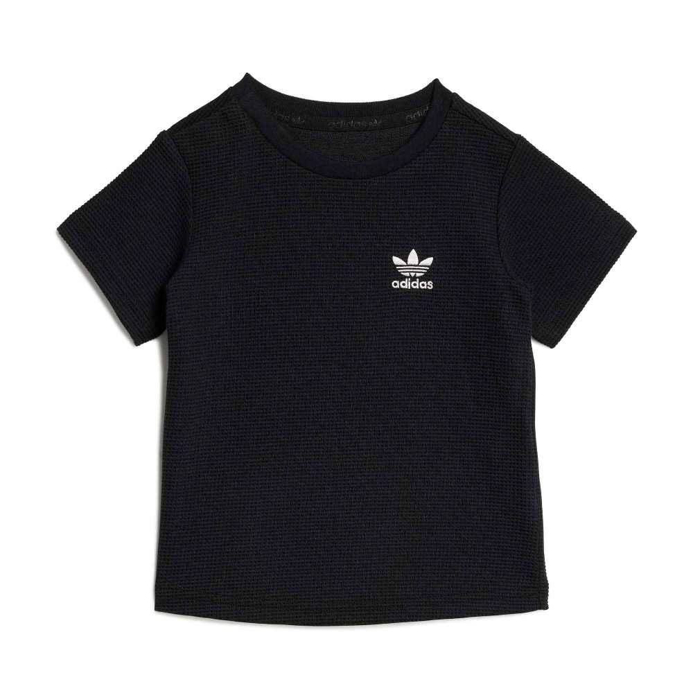 ADIDAS ORIGINALS INFANT REGULAR WAFFLE SHORT T-SHIRT SET