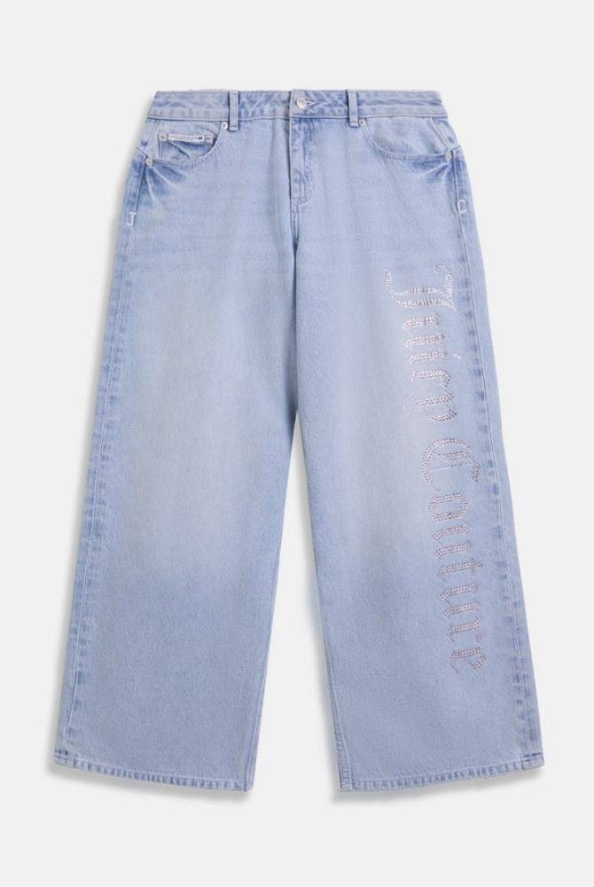 JUICY COUTURE DIAMANTE WIDE LEG JEAN