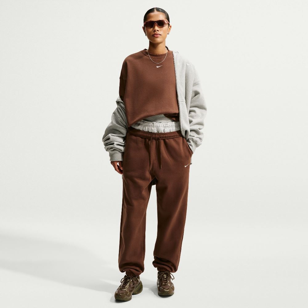 NIKE STUDIO HIGH-WAISTED CUFFED TROUSERS