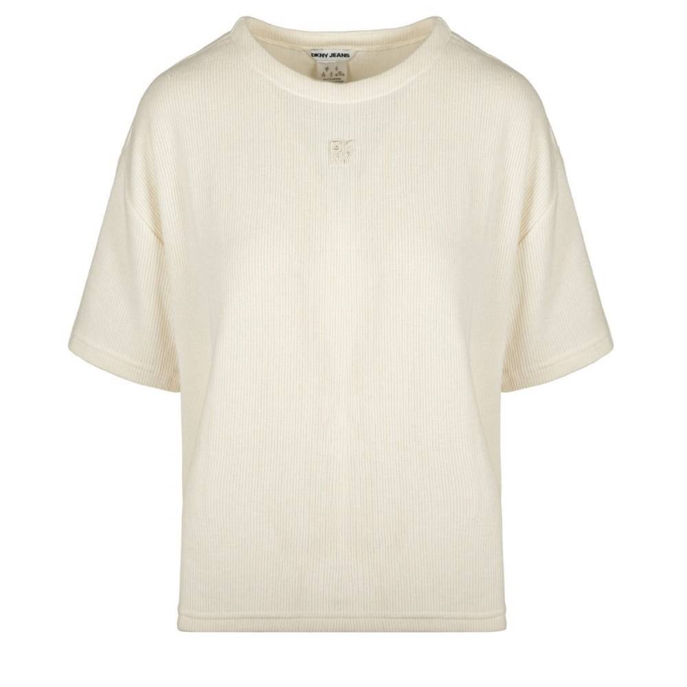 DKNY KNITTED SHORT SLEEVE TEE