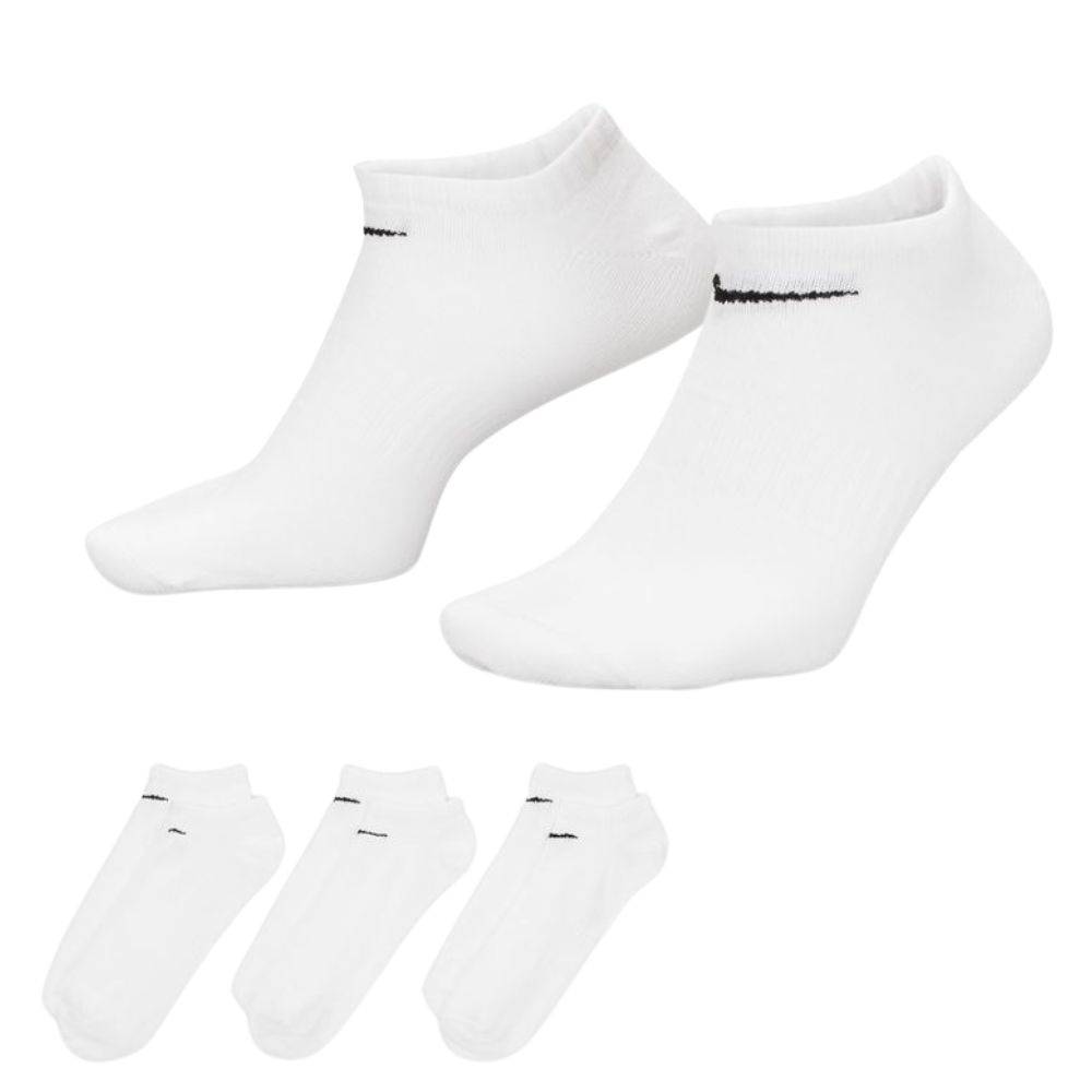 NIKE EVERYDAY LIGHT NO SHOW 3 PAIRS SOCK