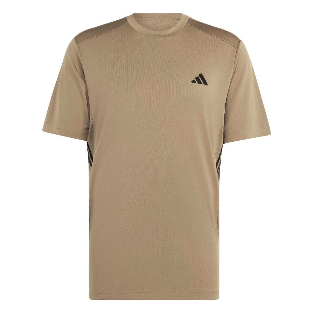 ADIDAS M TECH ESSENTIALS WORKOUT 3-STRIPES T-SHIRT