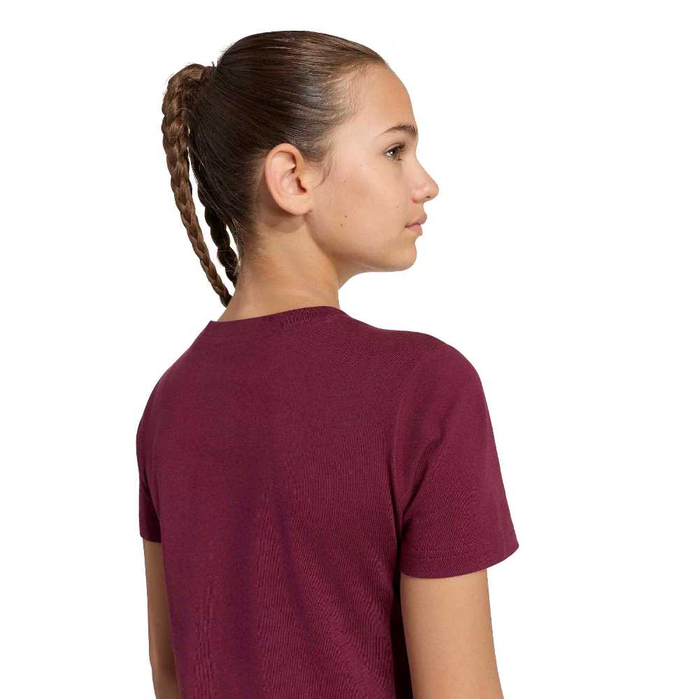 ADIDAS GIRLS SATIN T-SHIRT