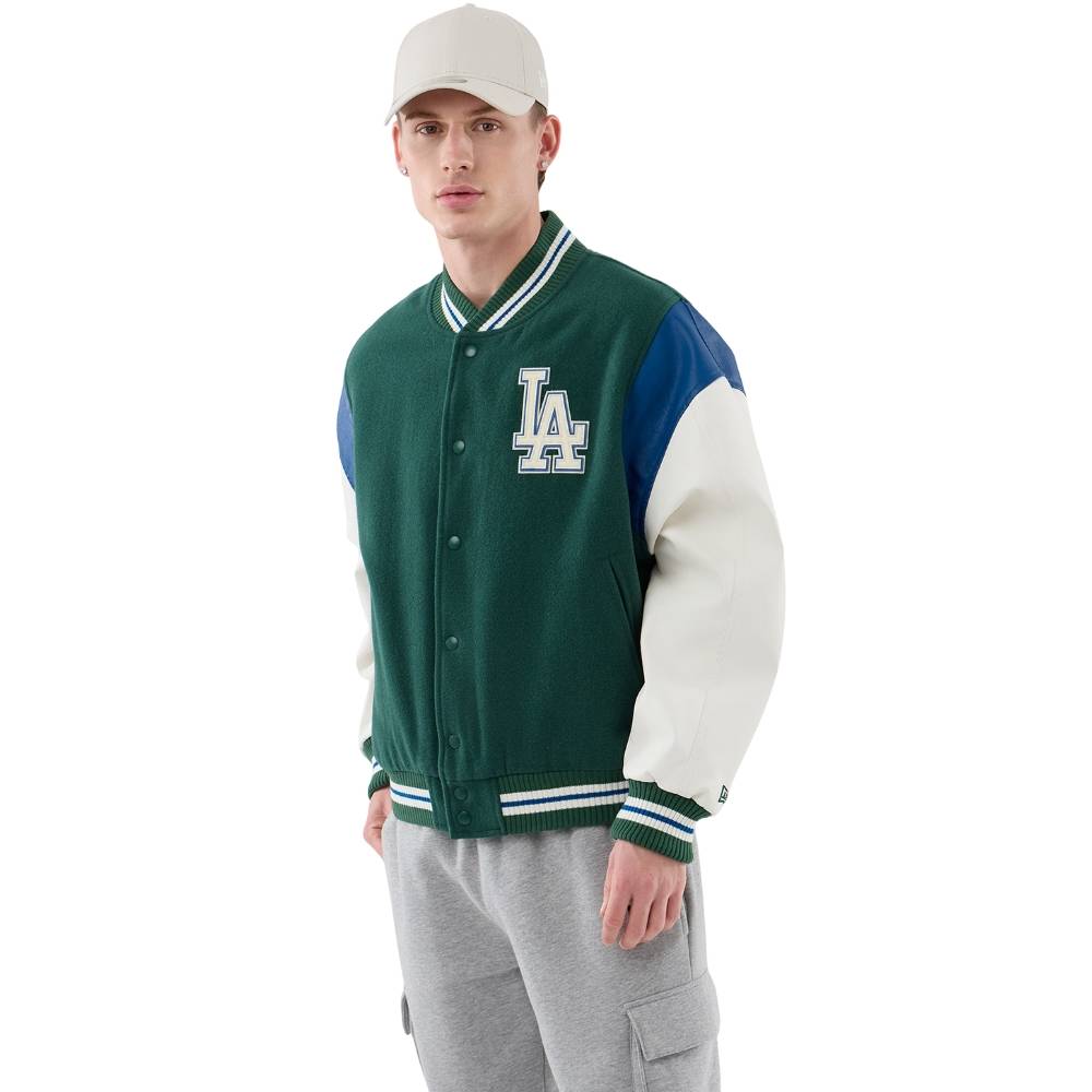 NEW ERA MLB VARSITY JACKET LA DODGERS
