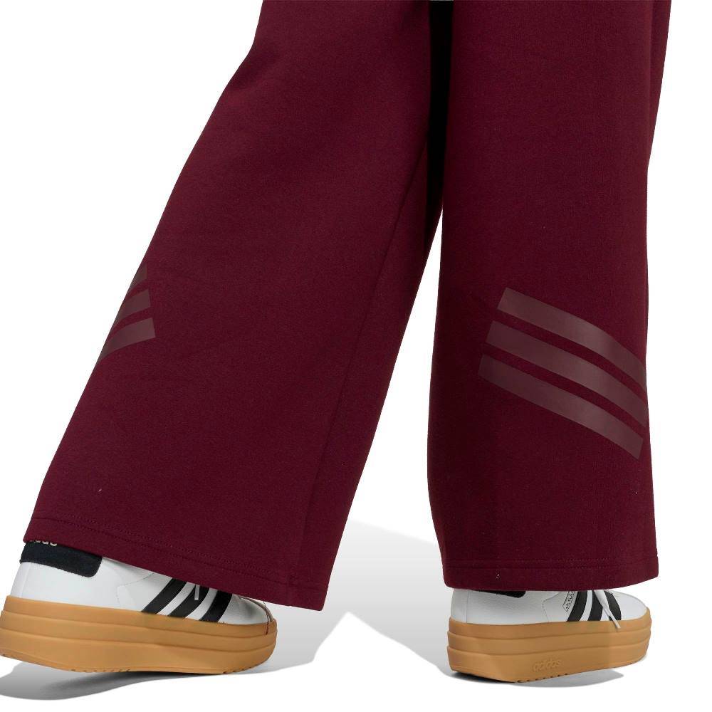 ADIDAS GIRLS FUTURE ICONS 3 STRIPES WIDE LEG PANTS