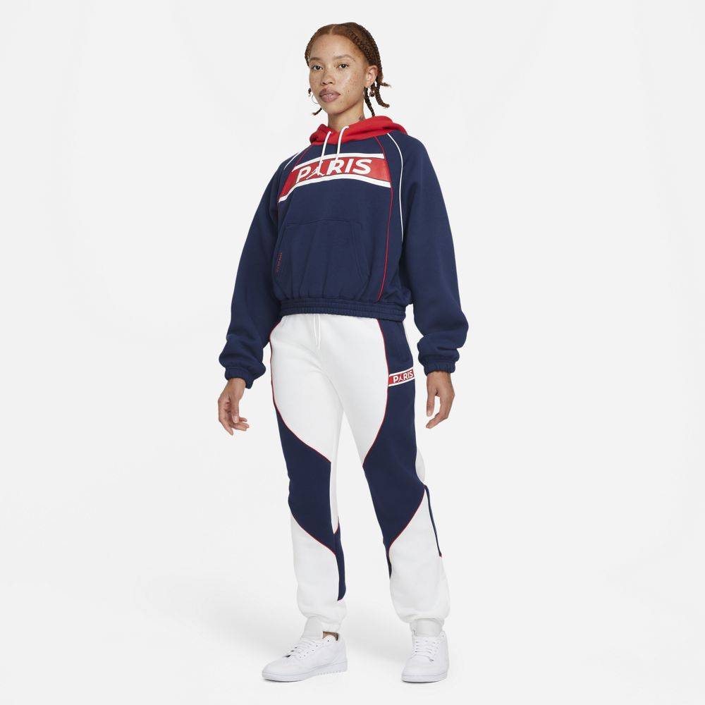 NIKE JORDAN PARIS SAINT-GERMAIN WOMENS FLC HOODIE