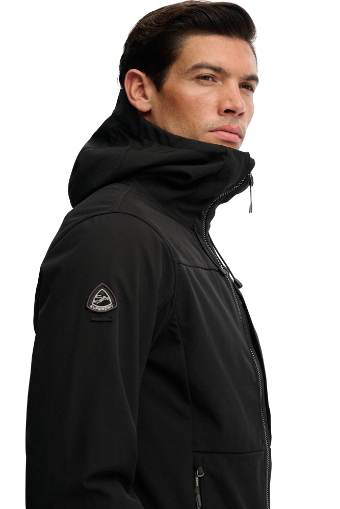 SUPERDRY HOODED SOFTSHELL TREKKER JACKET
