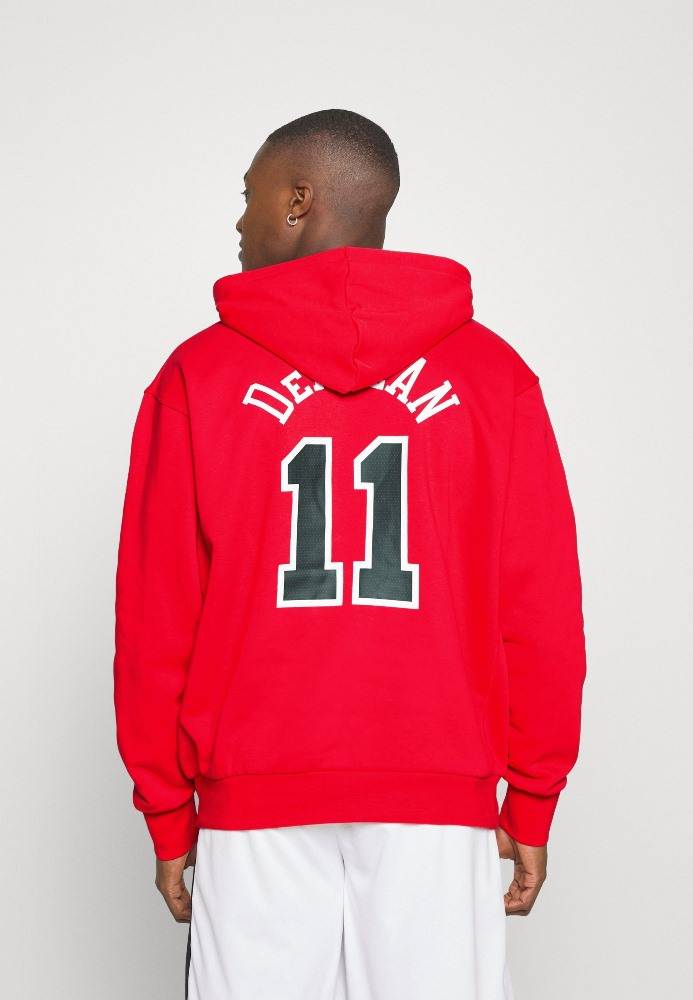 NIKE NBA CHICAGO BULLS FLEECE ESSENTIAL HOODIE N&N