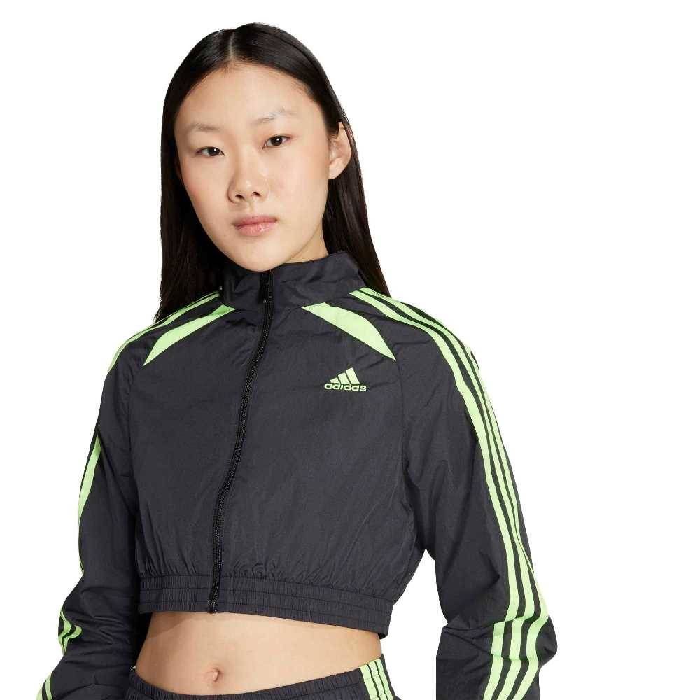ADIDAS ORIGINALS TEAMGEIST ADICOLOR  CROPPED TRACK TOP