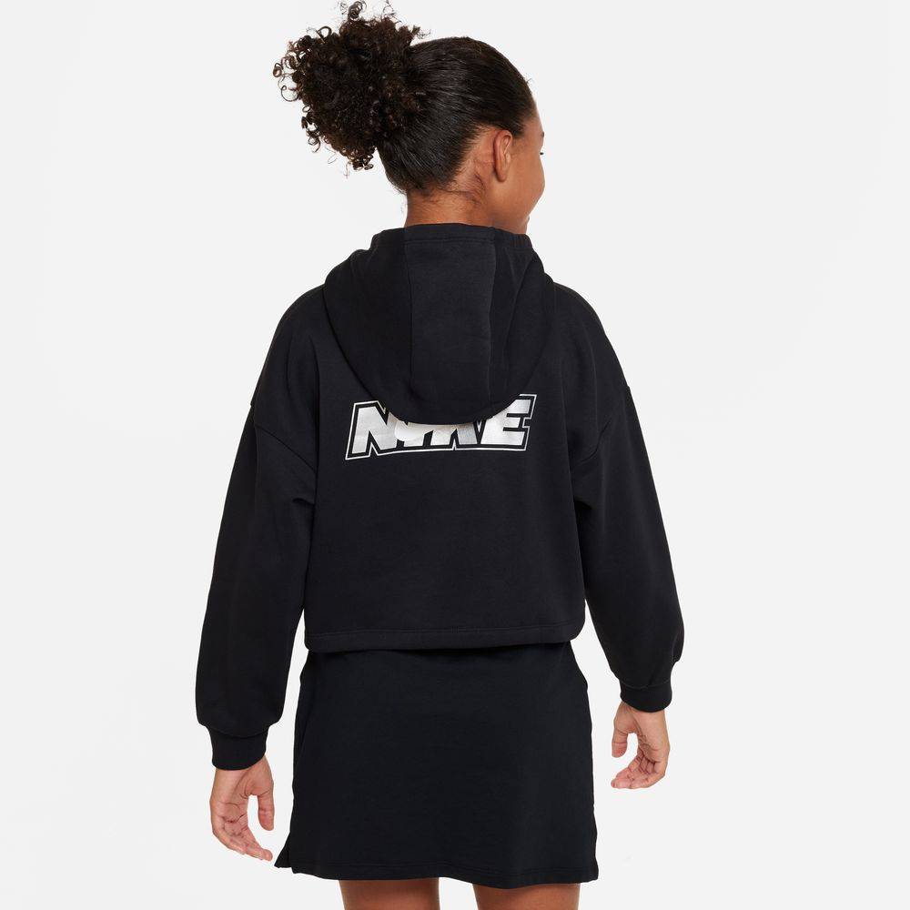 NIKE NSW GIRLS ICON CLASH FLEECE HOODIE