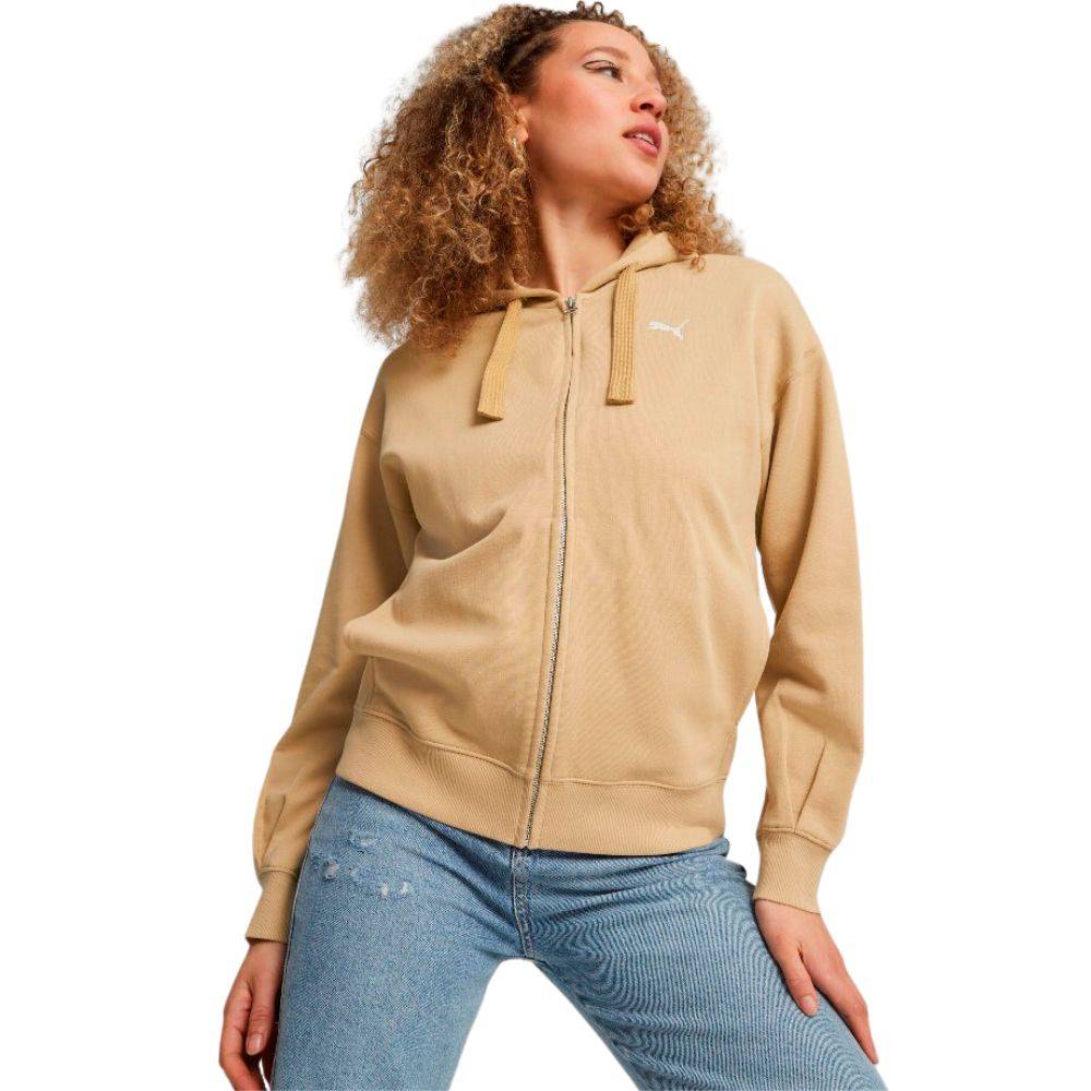 PUMA HER FULL-ZIP WOMENS HOODIE