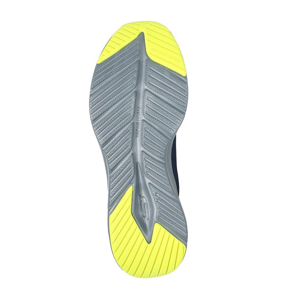 SKECHERS MENS VAPOR FOAM ENGINEERED MESH LACE-UP SNEAKER