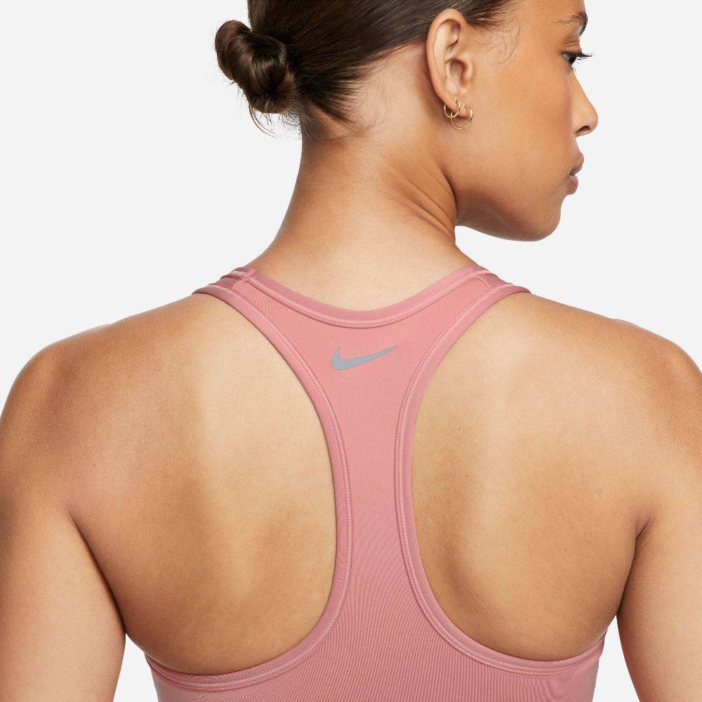 NIKE WOMENS SWSH MEDIUM-SUPPORT GFX PADDED BRA