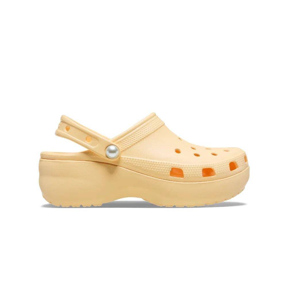 CROCS CLASSIC PLATFORM PEARL CLOG