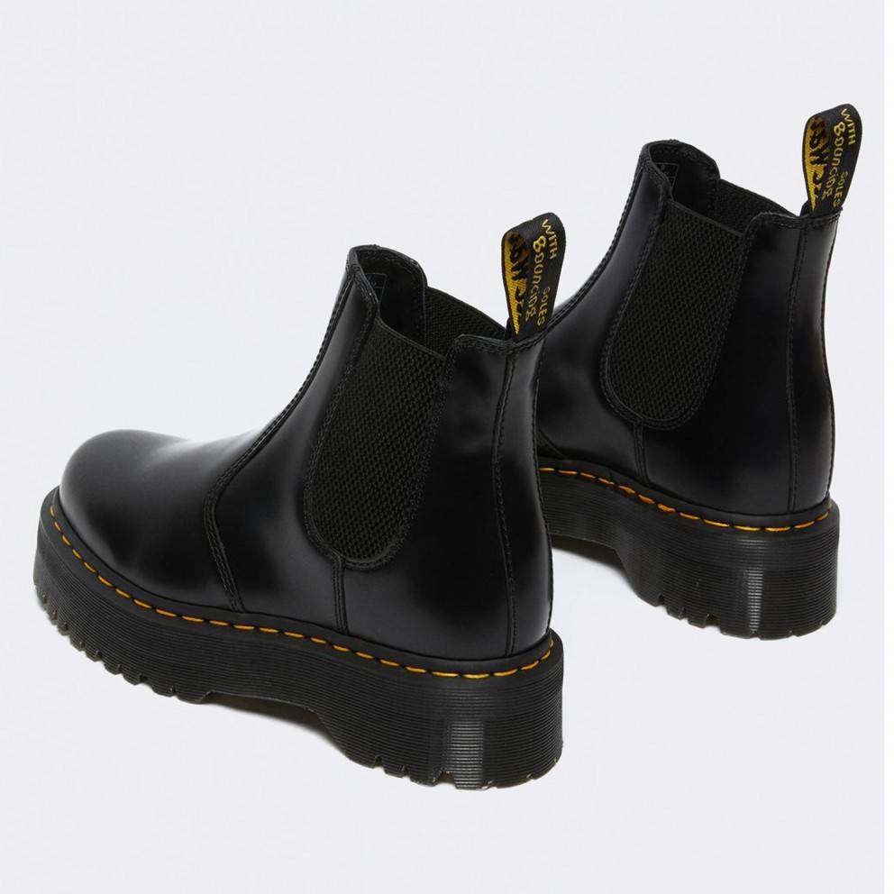 DR. MARTENS QUAD POLISHED SMOOTH BOOT