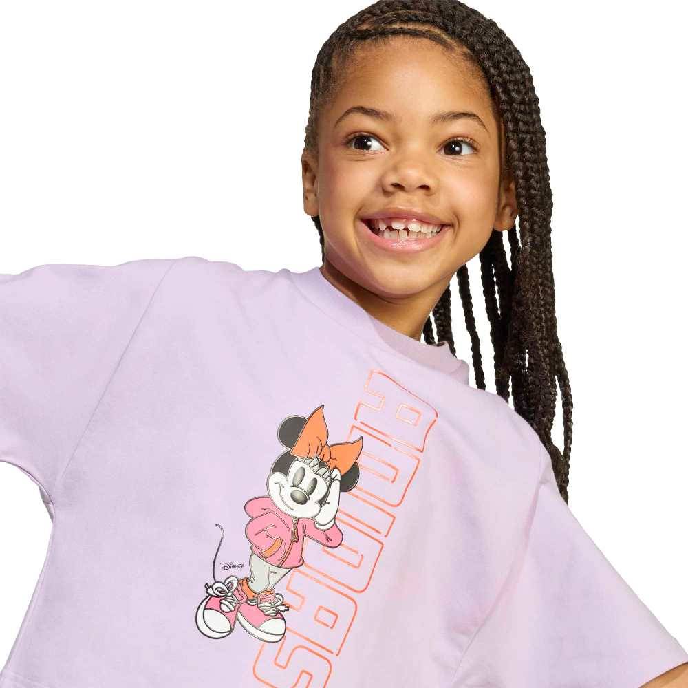 ADIDAS LITTLE GIRLS DISNEY MINNIE MOUSE TEE