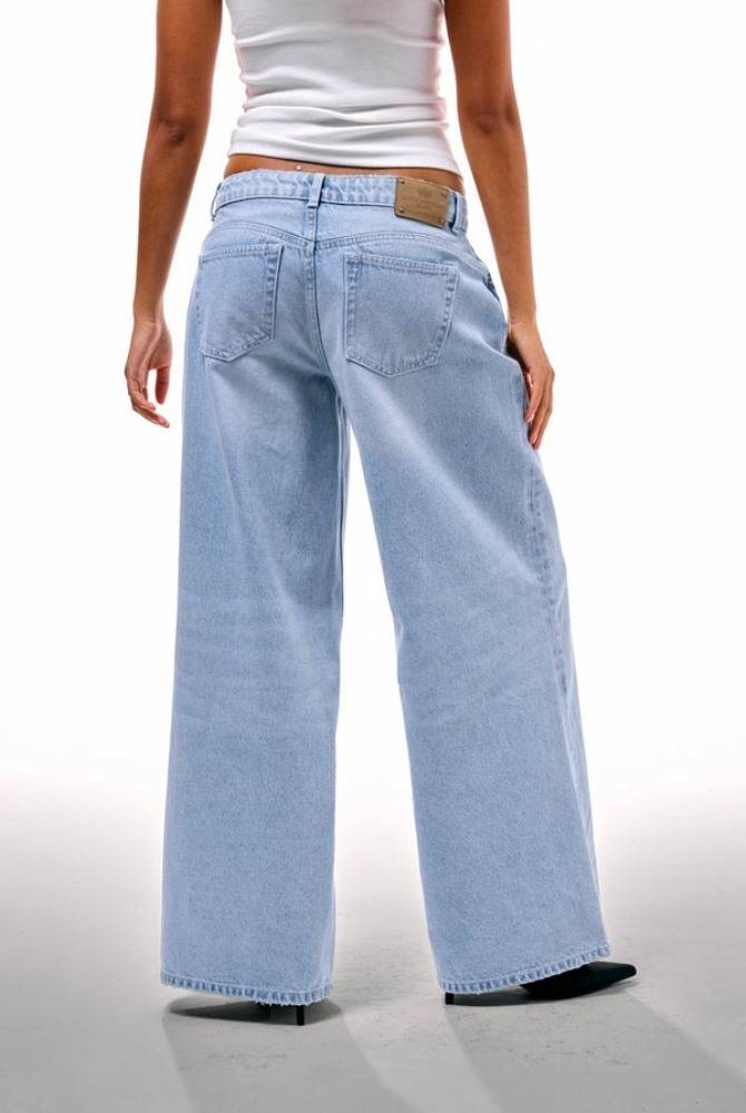 JUICY COUTURE DIAMANTE WIDE LEG JEAN