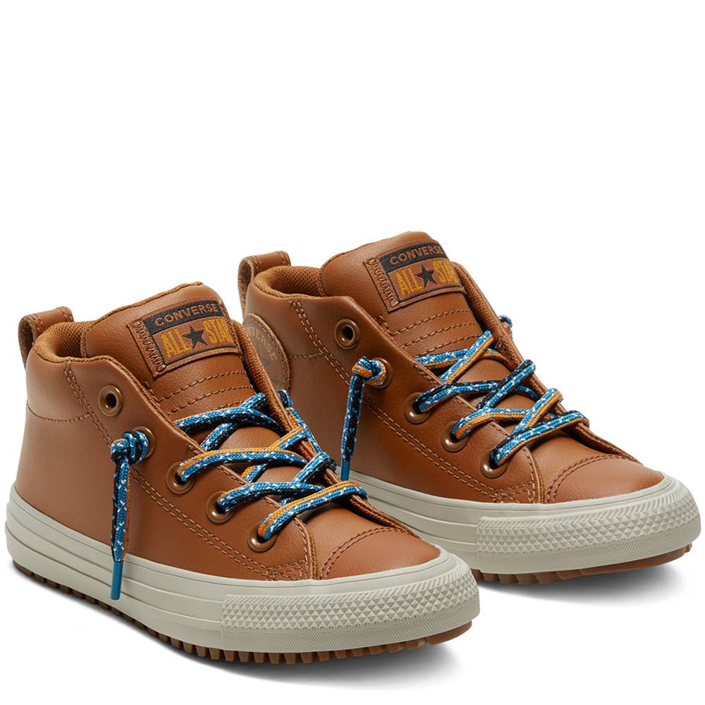 CONVERSE JUNIOR DOUBLE LACE STREET BOOT MID