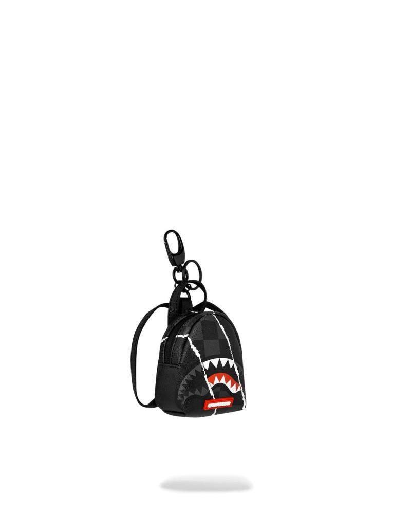 SPRAYGROUND CENTER RIP REVEAL BACKPACK KEYCHAIN