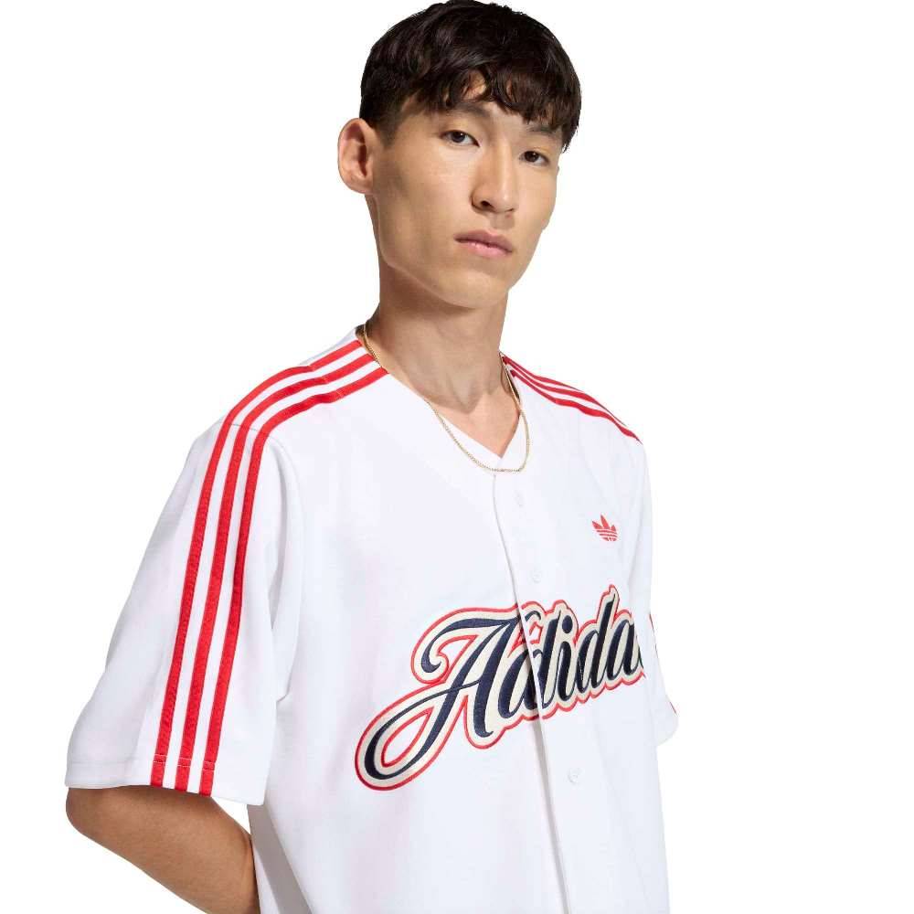 ADIDAS ORIGINALS SUMMER LEAGUE VARSITY BASEBALL JERSEY