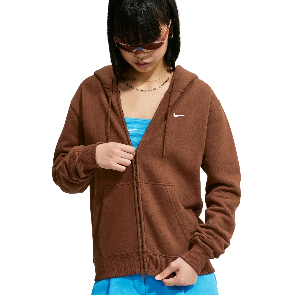 NIKE WOMENS STUDIO FULL-ZIP HOODY