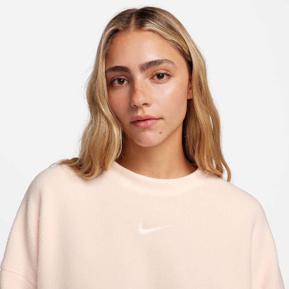 NIKE WOMENS PLSH MODEN CROP CREW