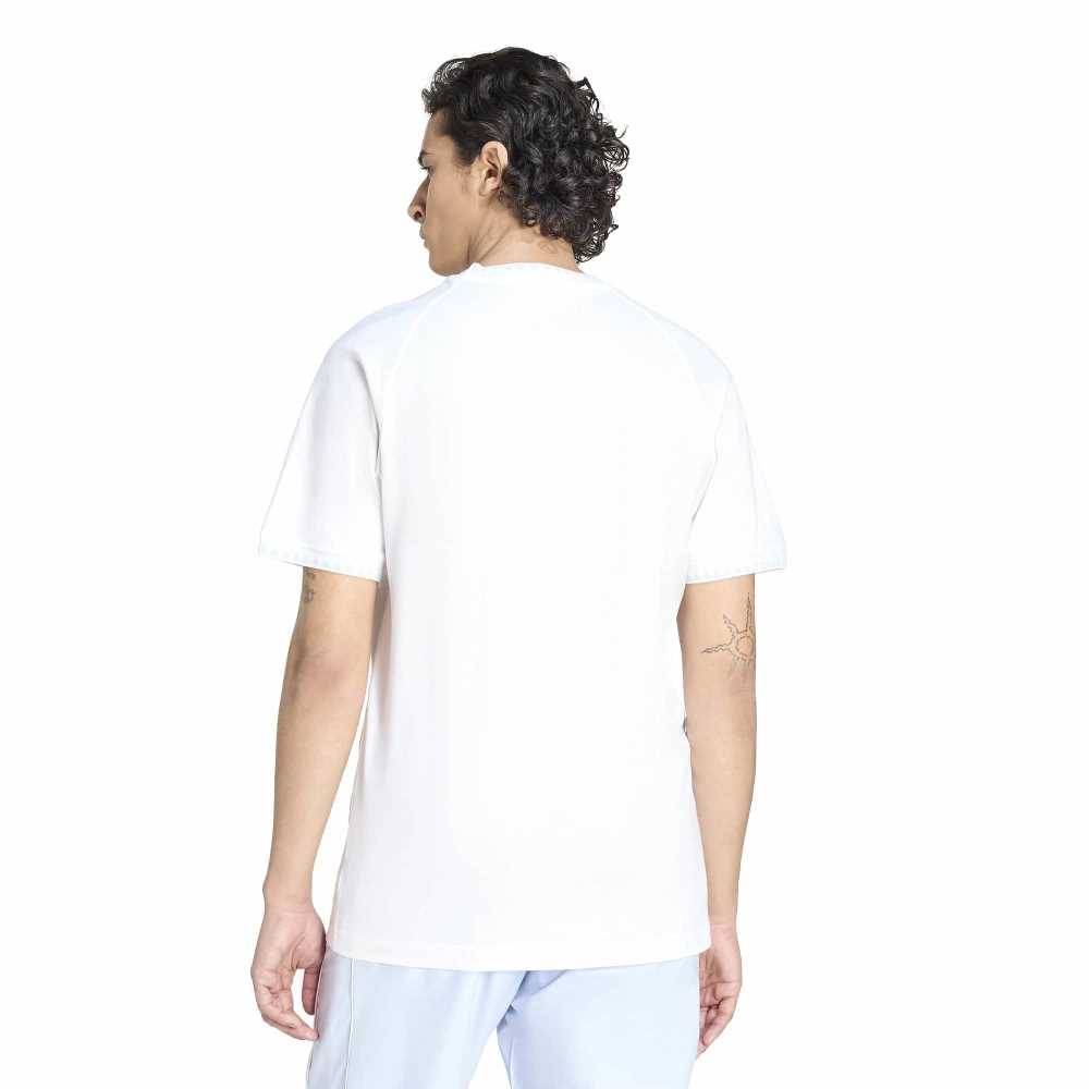 ADIDAS ORIGINALS CHEST STRIPES ENGINEERED COLLAR TEE