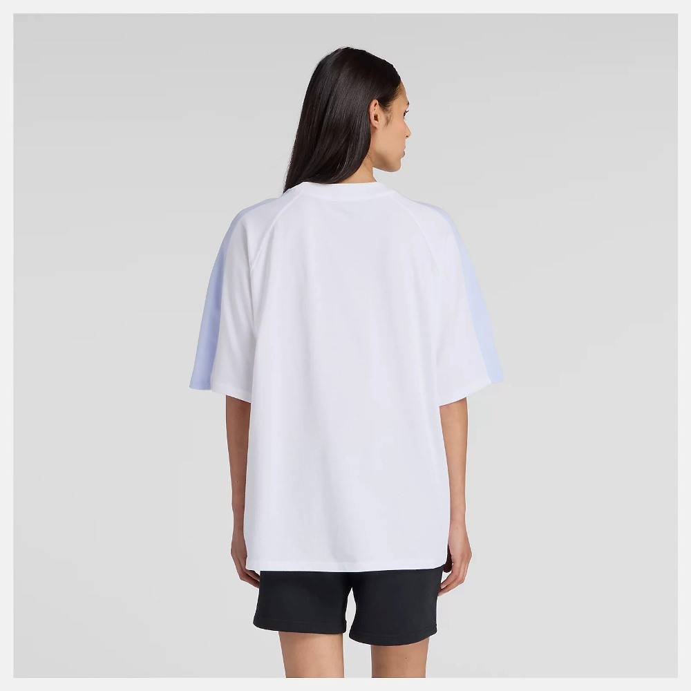 NEW BALANCE TRACKSIDE OVERSIZED T-SHIRT WOMENS