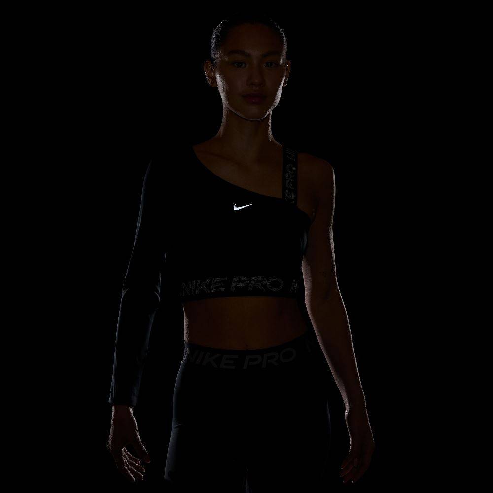 NIKE PRO DRI-FIT SHINE CROP TOP
