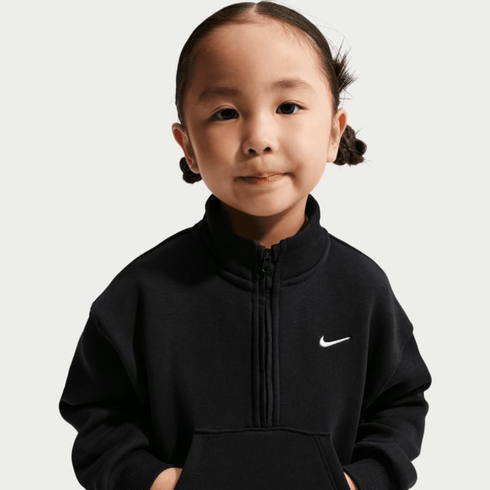 NIKE LITTLE KIDS G NSW STD FLEECE 1/4 ZIP PANT