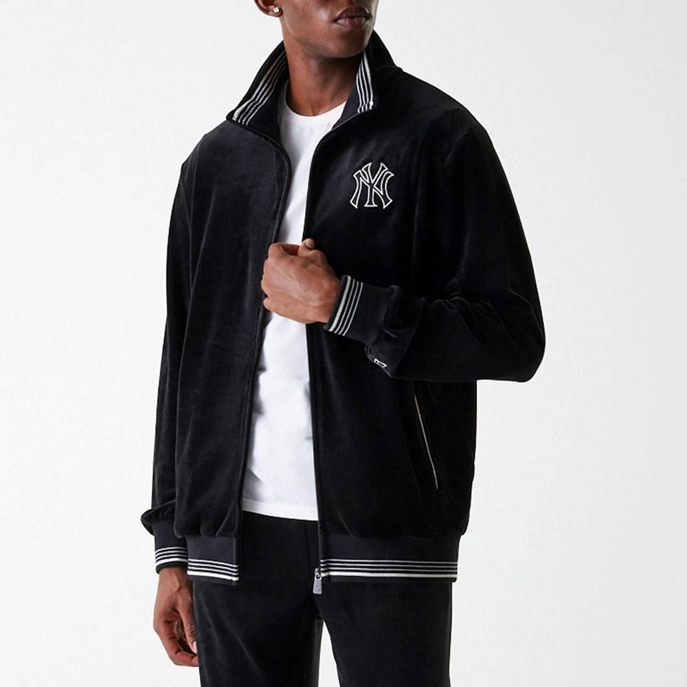 NEW ERA MLB VELOUR TRCK TOP NEW YORK YANKEES