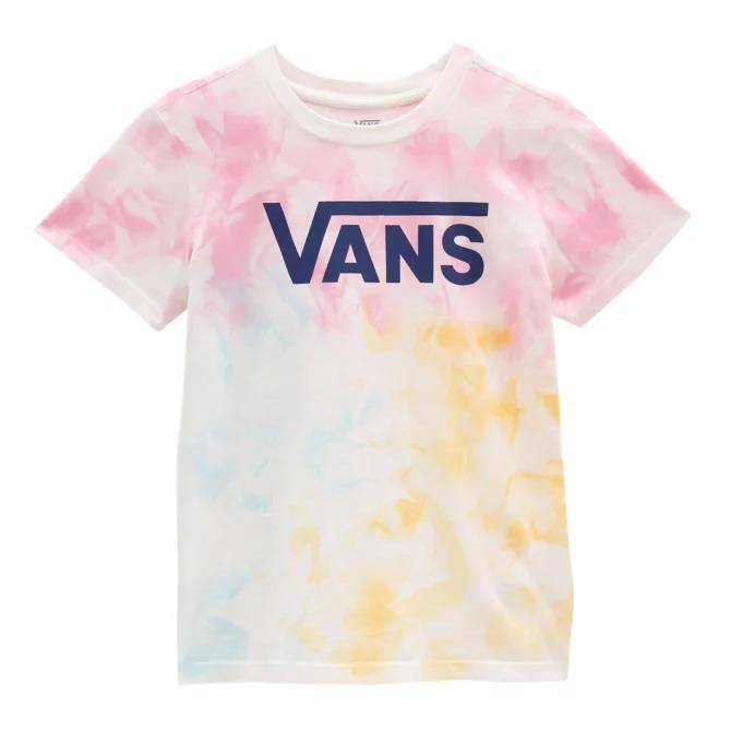 VANS WOMENS LOGO WASH CREW TOP