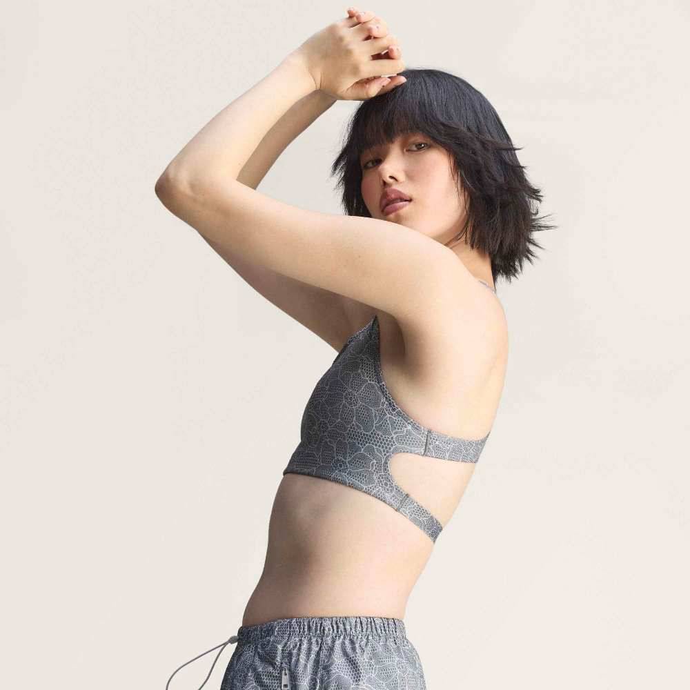 Adidas by Stella McCartney Running Printed Crop Top